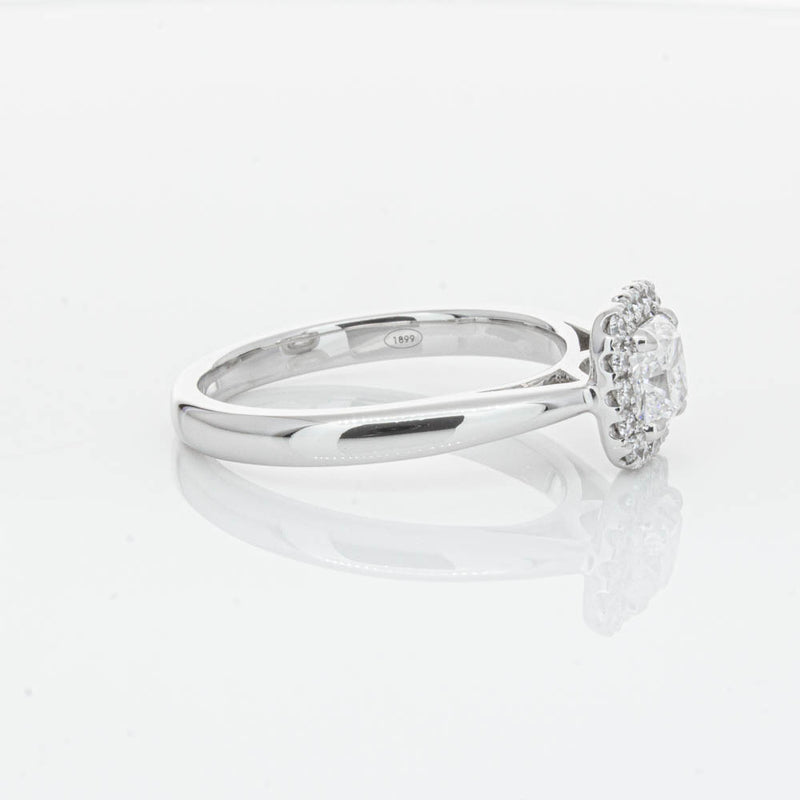 18ct White Gold .75ct Diamond Nina Ring-Ring-Walker & Hall