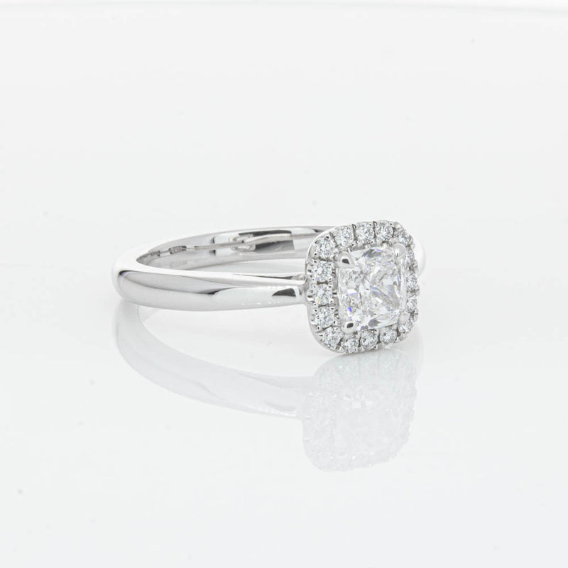 18ct White Gold .75ct Diamond Nina Ring-Ring-Walker & Hall