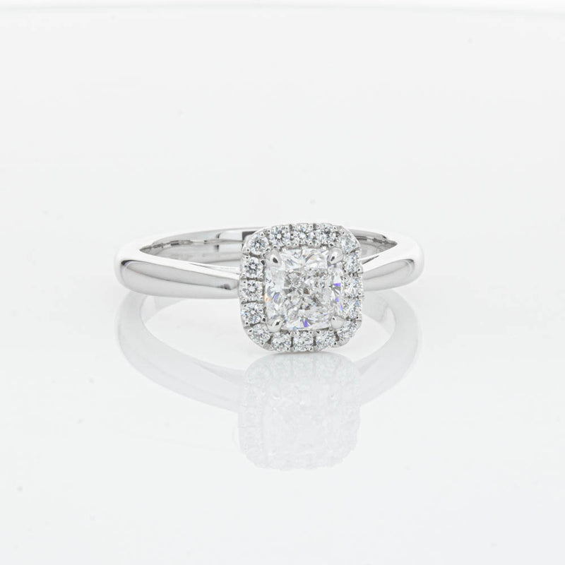 18ct White Gold .75ct Diamond Nina Ring-Ring-Walker & Hall
