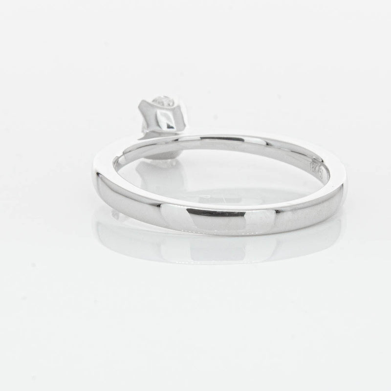 18ct White Gold .30ct Oval Cut Diamond Royale Ring-Ring-Walker & Hall