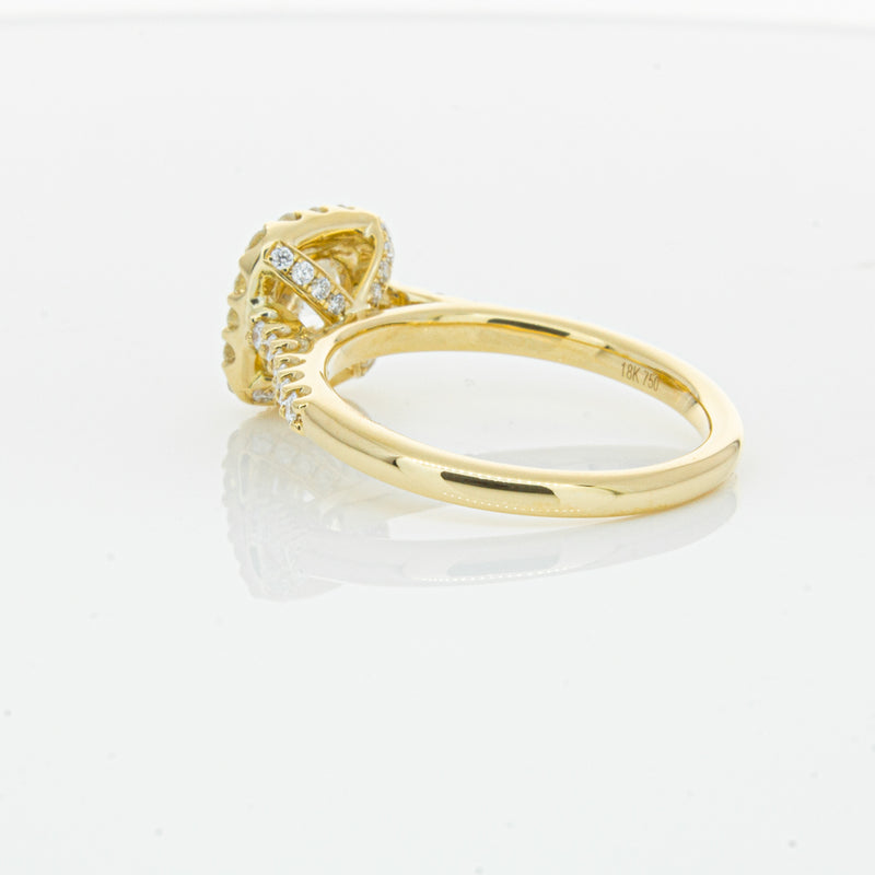 18ct Yellow Gold 1.00ct Diamond Manhattan Ring-Ring-Walker & Hall