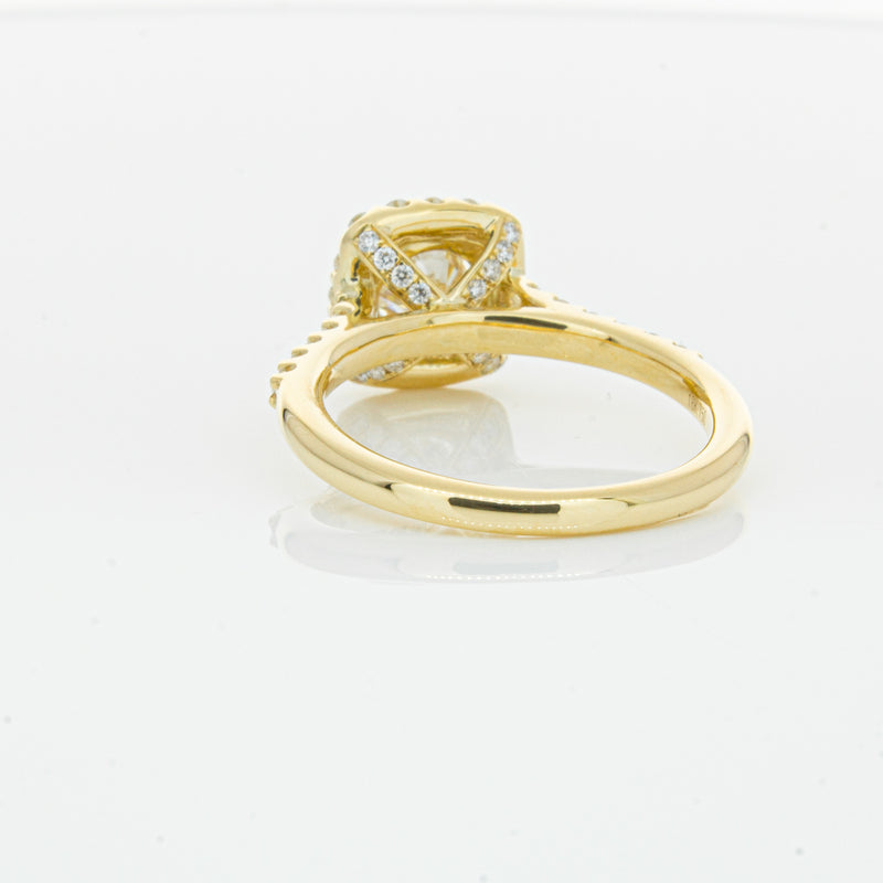 18ct Yellow Gold 1.00ct Diamond Manhattan Ring-Ring-Walker & Hall