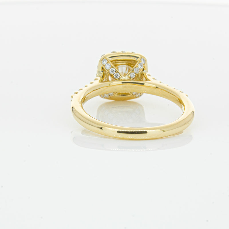 18ct Yellow Gold 1.00ct Diamond Manhattan Ring-Ring-Walker & Hall