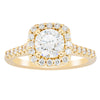 18ct Yellow Gold 1.00ct Diamond Manhattan Ring-Ring-Walker & Hall