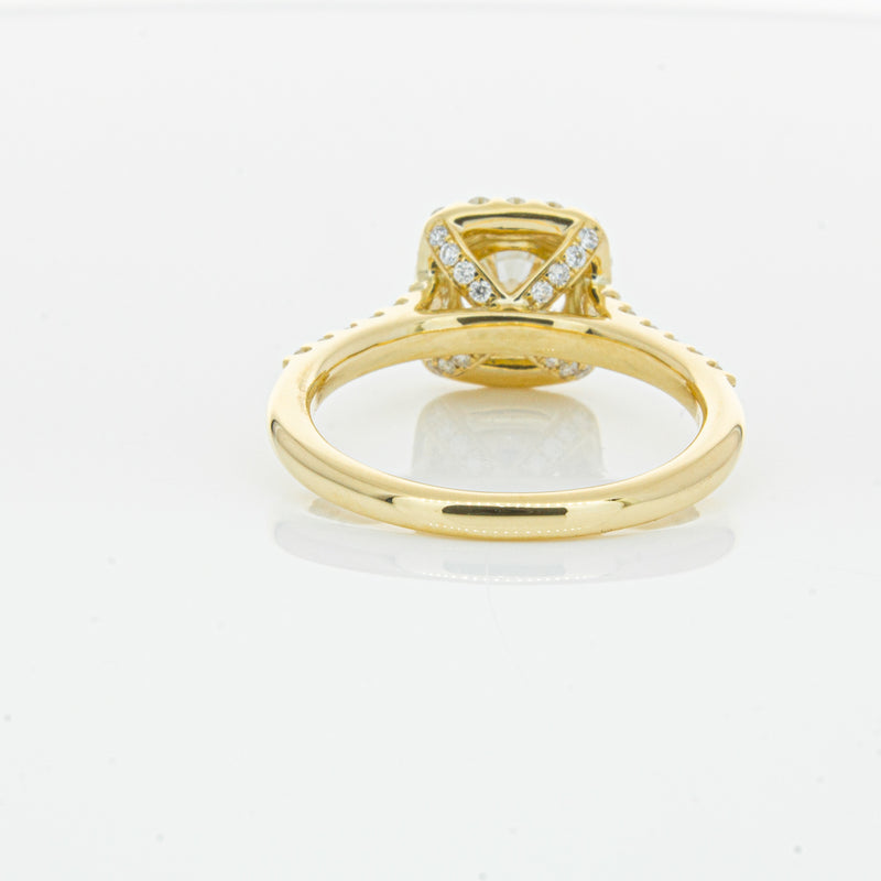 18ct Yellow Gold 1.00ct Diamond Manhattan Ring-Ring-Walker & Hall
