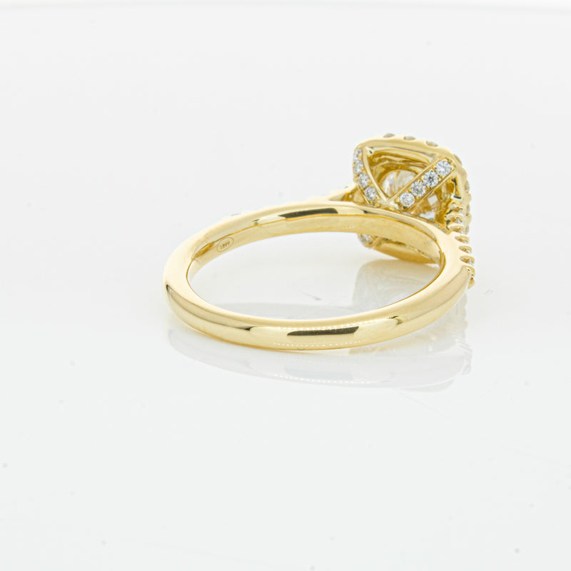 18ct Yellow Gold 1.00ct Diamond Manhattan Ring-Ring-Walker & Hall