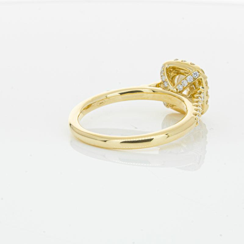 18ct Yellow Gold 1.00ct Diamond Manhattan Ring-Ring-Walker & Hall