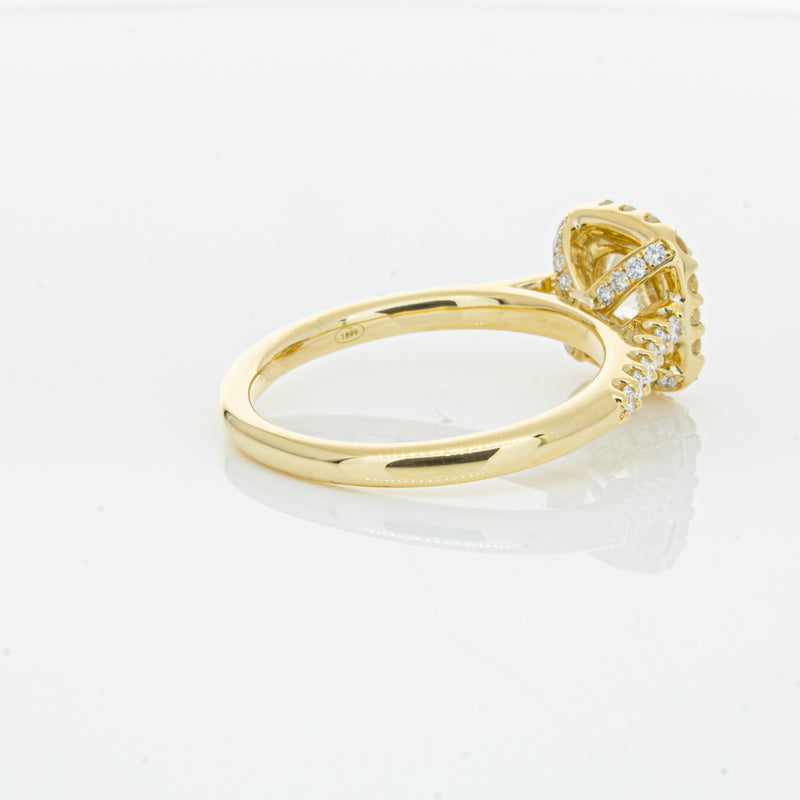 18ct Yellow Gold 1.00ct Diamond Manhattan Ring-Ring-Walker & Hall