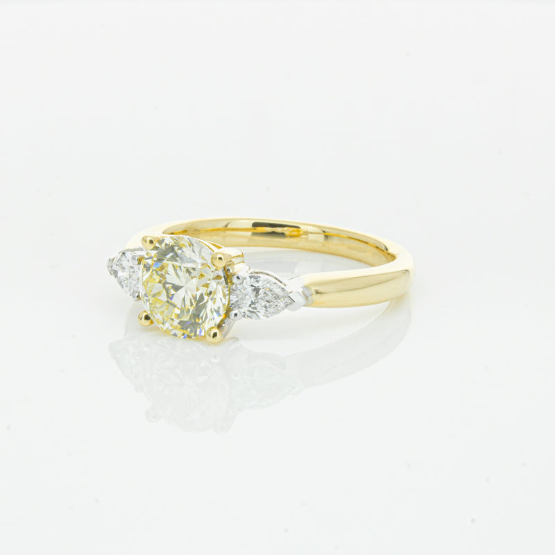 18ct Yellow Gold Yellow Diamond Ayla Ring-Ring-Walker & Hall