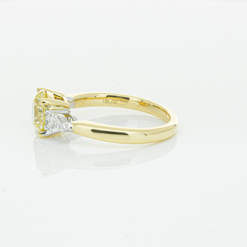 18ct Yellow Gold Yellow Diamond Ayla Ring-Ring-Walker & Hall