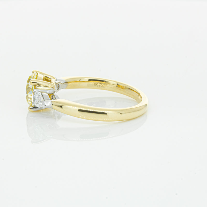 18ct Yellow Gold Yellow Diamond Ayla Ring-Ring-Walker & Hall