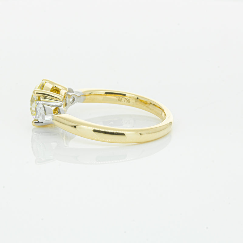 18ct Yellow Gold Yellow Diamond Ayla Ring-Ring-Walker & Hall
