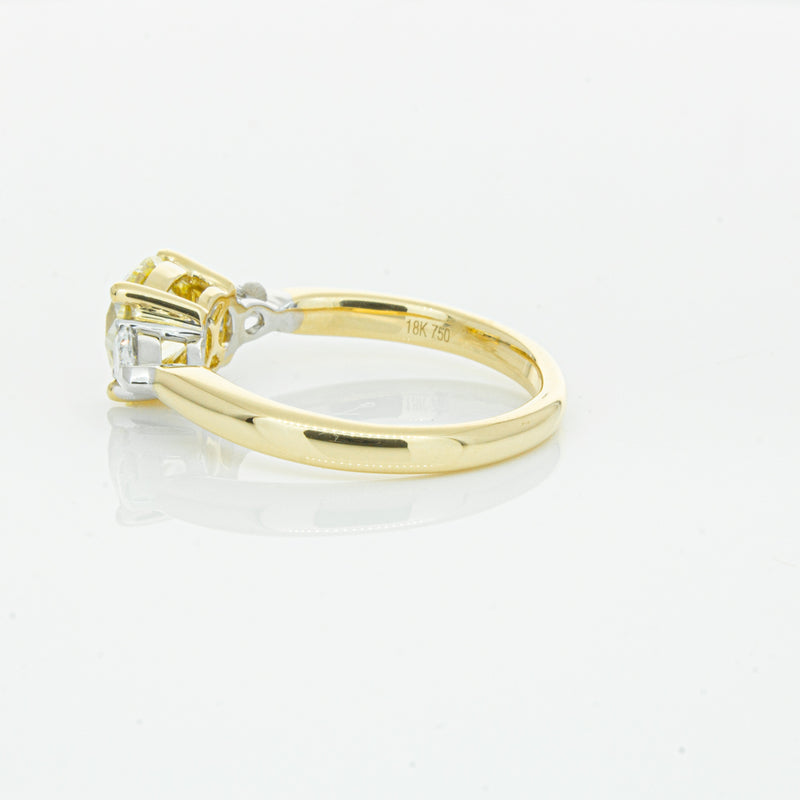 18ct Yellow Gold Yellow Diamond Ayla Ring-Ring-Walker & Hall