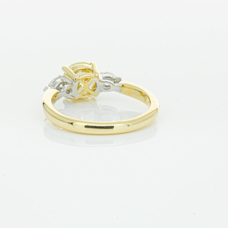 18ct Yellow Gold Yellow Diamond Ayla Ring-Ring-Walker & Hall