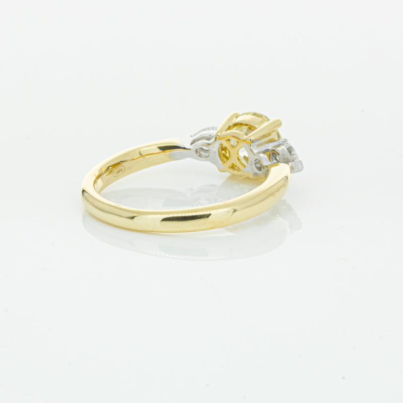 18ct Yellow Gold Yellow Diamond Ayla Ring-Ring-Walker & Hall