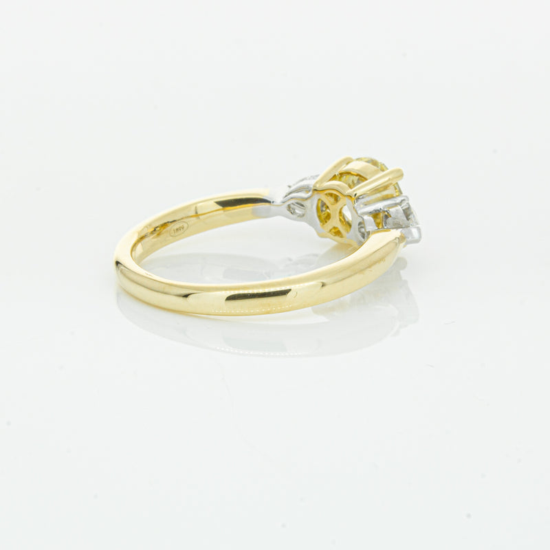 18ct Yellow Gold Yellow Diamond Ayla Ring-Ring-Walker & Hall