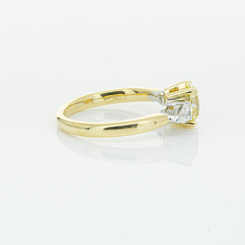 18ct Yellow Gold Yellow Diamond Ayla Ring-Ring-Walker & Hall