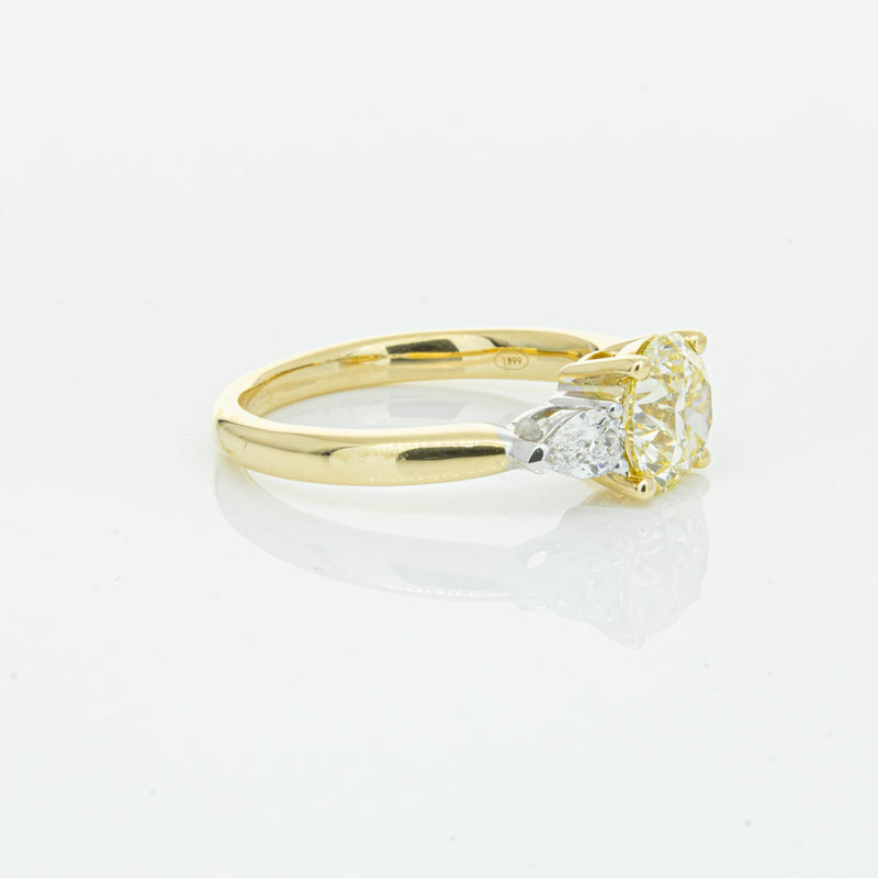 18ct Yellow Gold Yellow Diamond Ayla Ring-Ring-Walker & Hall
