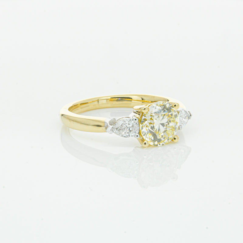 18ct Yellow Gold Yellow Diamond Ayla Ring-Ring-Walker & Hall