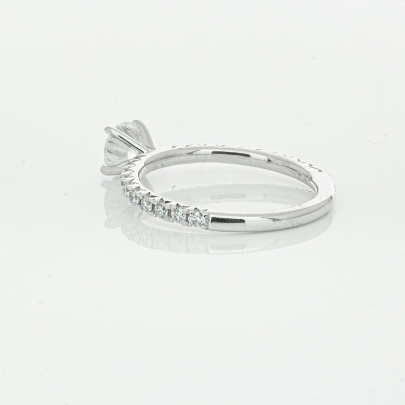 18ct White Gold .75ct Diamond Comet Ring-Ring-Walker & Hall