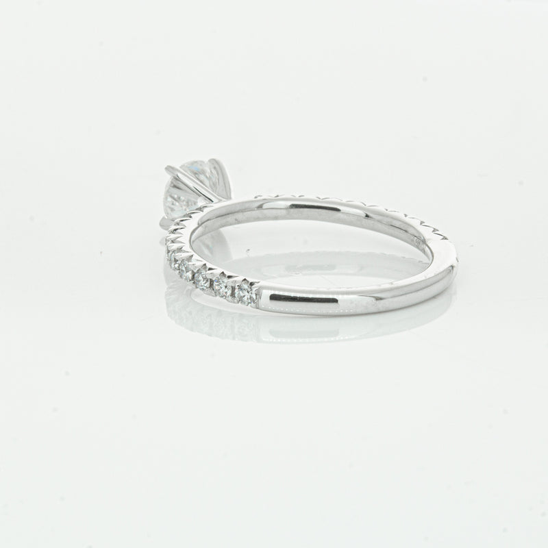 18ct White Gold .75ct Diamond Comet Ring-Ring-Walker & Hall