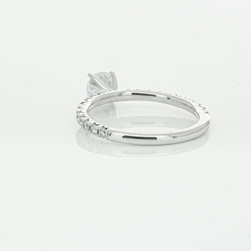 18ct White Gold .75ct Diamond Comet Ring-Ring-Walker & Hall