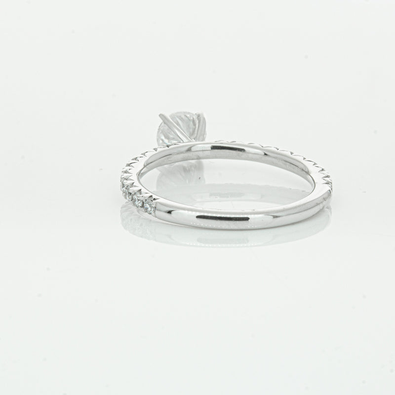 18ct White Gold .75ct Diamond Comet Ring-Ring-Walker & Hall