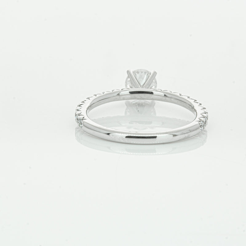 18ct White Gold .75ct Diamond Comet Ring-Ring-Walker & Hall