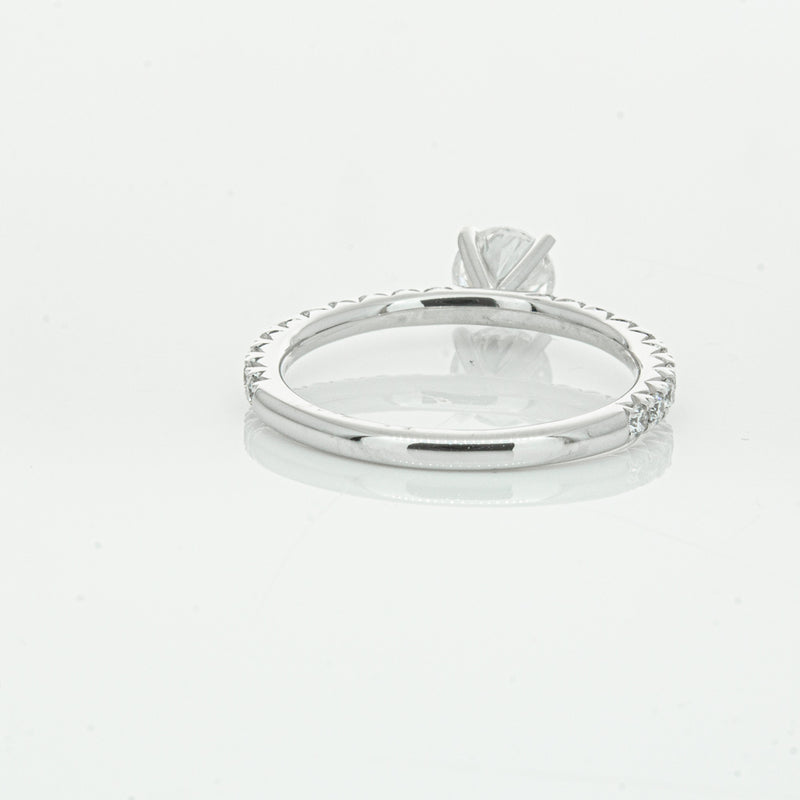 18ct White Gold .75ct Diamond Comet Ring-Ring-Walker & Hall