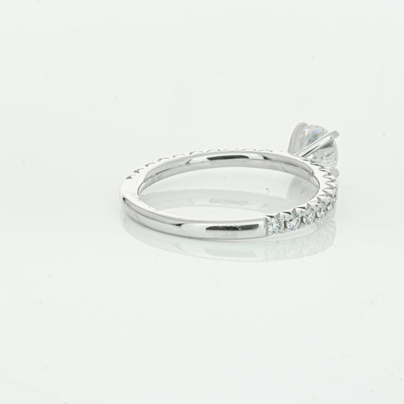 18ct White Gold .75ct Diamond Comet Ring-Ring-Walker & Hall