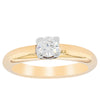 Deja Vu 18ct Yellow Gold .33ct Diamond Ring-Ring-Walker & Hall