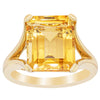14ct Yellow Gold Citrine Verona Ring-Ring-Walker & Hall