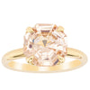 18ct Yellow Gold Morganite Octavia Ring-Ring-Walker & Hall