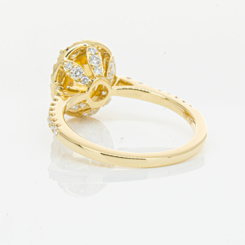 18ct Yellow Gold Sapphire & Diamond Sierra Ring-Ring-Walker & Hall