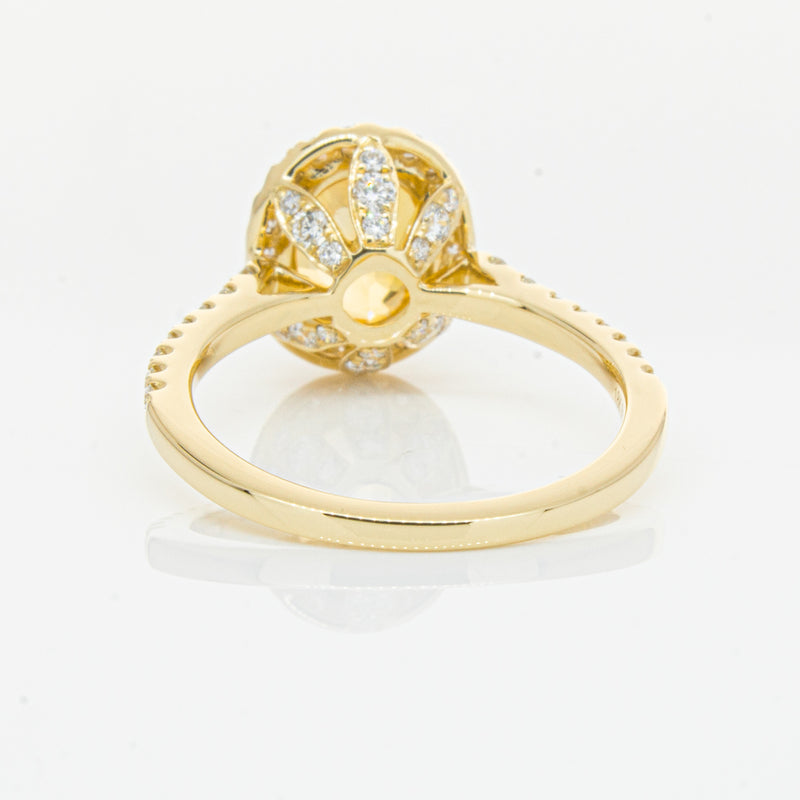 18ct Yellow Gold Sapphire & Diamond Sierra Ring-Ring-Walker & Hall