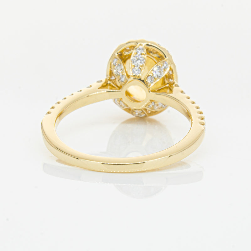 18ct Yellow Gold Sapphire & Diamond Sierra Ring-Ring-Walker & Hall