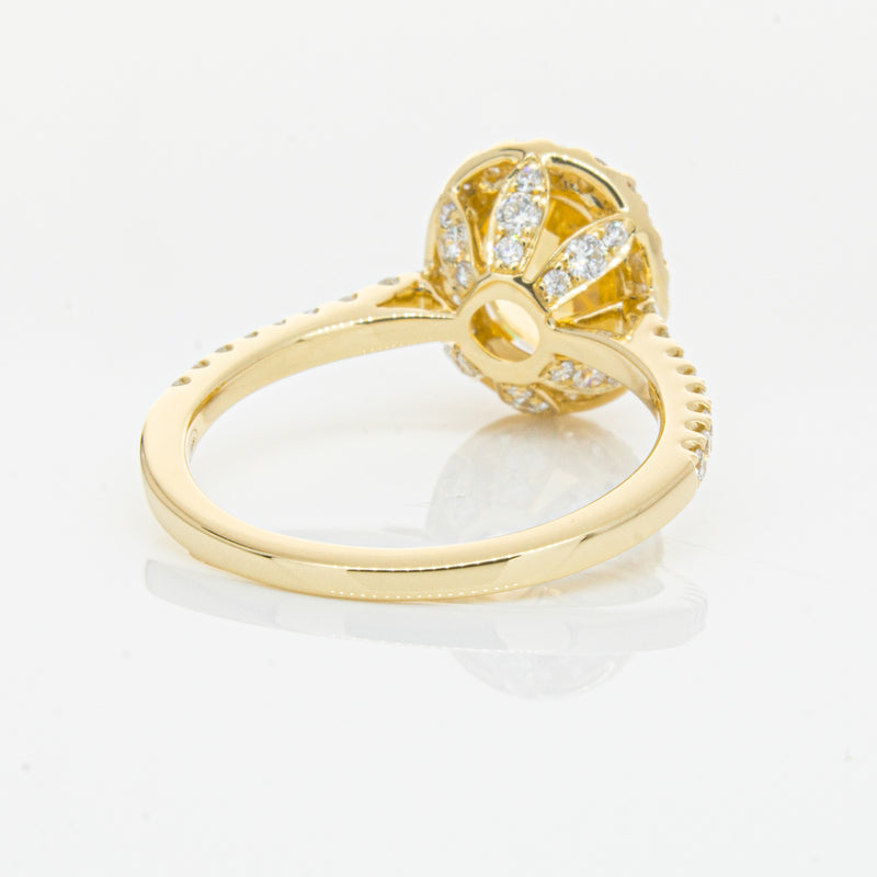 18ct Yellow Gold Sapphire & Diamond Sierra Ring-Ring-Walker & Hall