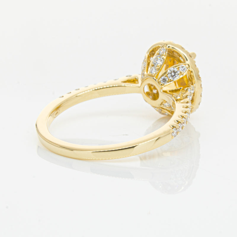 18ct Yellow Gold Sapphire & Diamond Sierra Ring-Ring-Walker & Hall