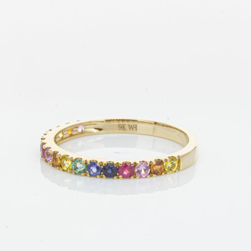 9ct Yellow Gold Prism Ring-Ring-Walker & Hall