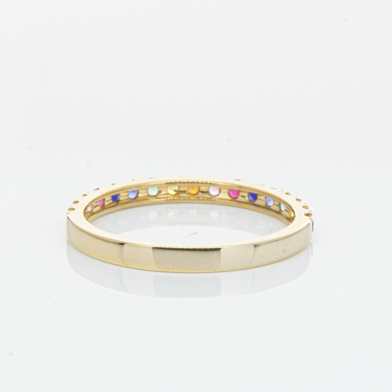 9ct Yellow Gold Prism Ring-Ring-Walker & Hall