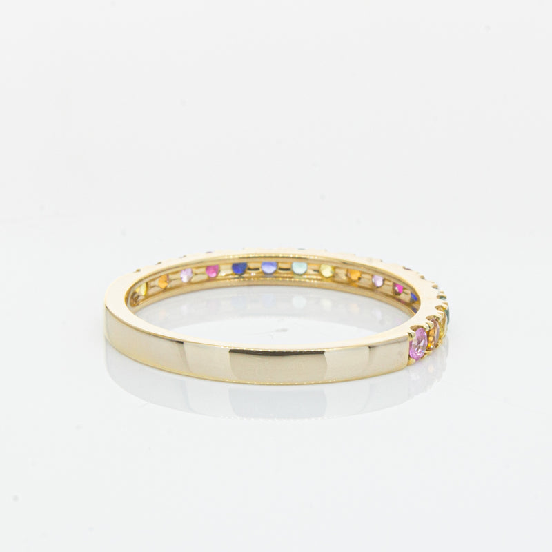 9ct Yellow Gold Prism Ring-Ring-Walker & Hall