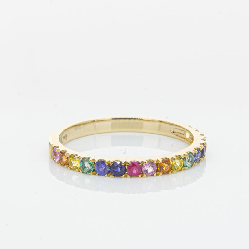9ct Yellow Gold Prism Ring-Ring-Walker & Hall