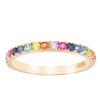 9ct Yellow Gold Prism Ring-Ring-Walker & Hall