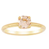 18ct Yellow Gold Morganite Mini Octavia Ring-Ring-Walker & Hall