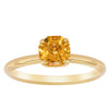 18ct Yellow Gold Citrine Mini Octavia Ring-Ring-Walker & Hall