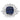 18ct White Gold Sapphire & Diamond Ring-Ring-Walker & Hall