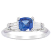 18ct White Gold Sapphire & Diamond Ring-Ring-Walker & Hall