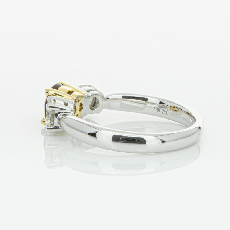 18ct White Gold 1.35ct Ruby & Diamond Ring-Ring-Walker & Hall