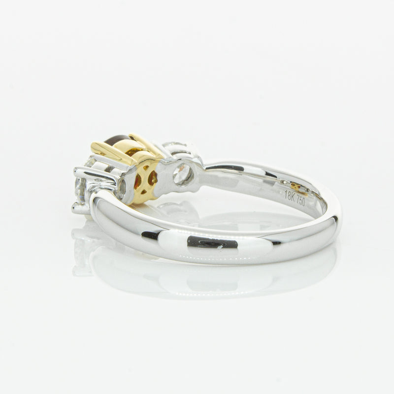 18ct White Gold 1.35ct Ruby & Diamond Ring-Ring-Walker & Hall