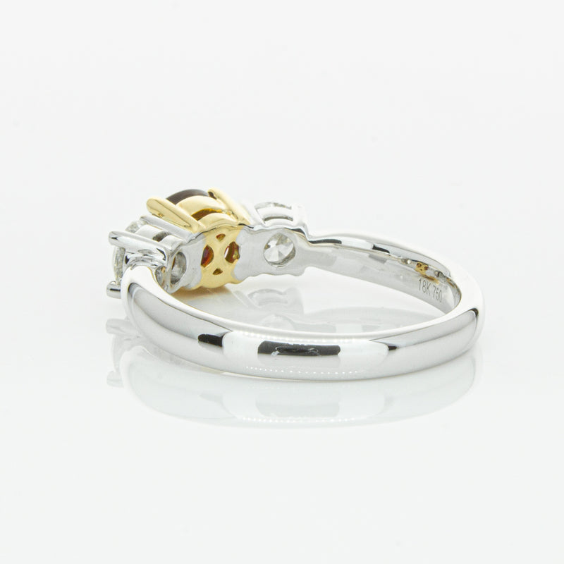 18ct White Gold 1.35ct Ruby & Diamond Ring-Ring-Walker & Hall